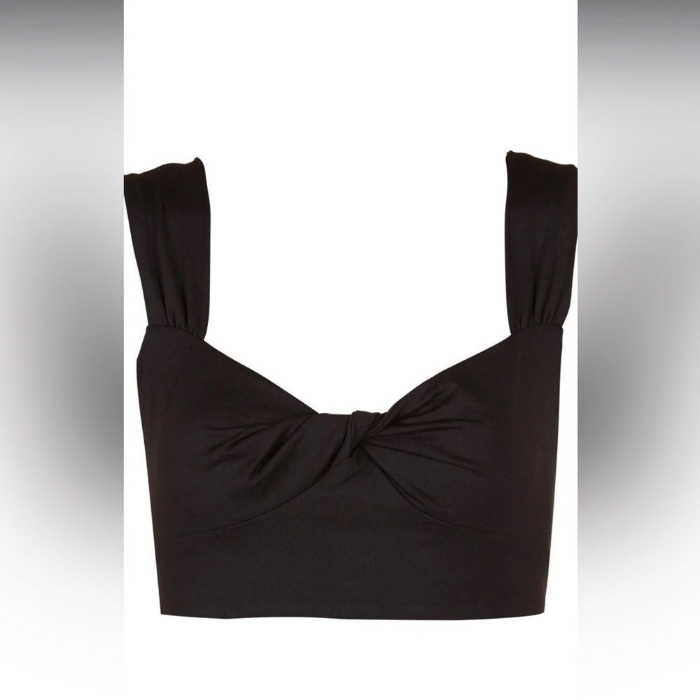 New Marysia Bikini Top in Classic Black